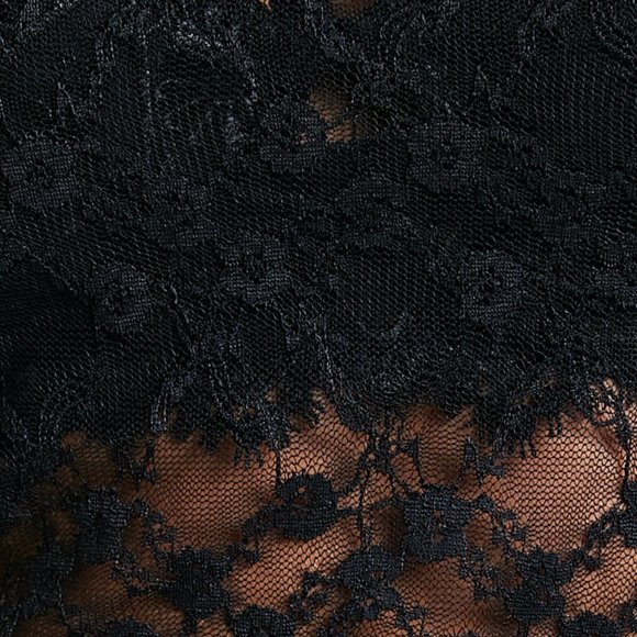 Lioness Cupid Lace Mini Dress Black NWT - Picture 6 of 8